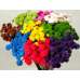 Dried Floral Button Flowers - Colors